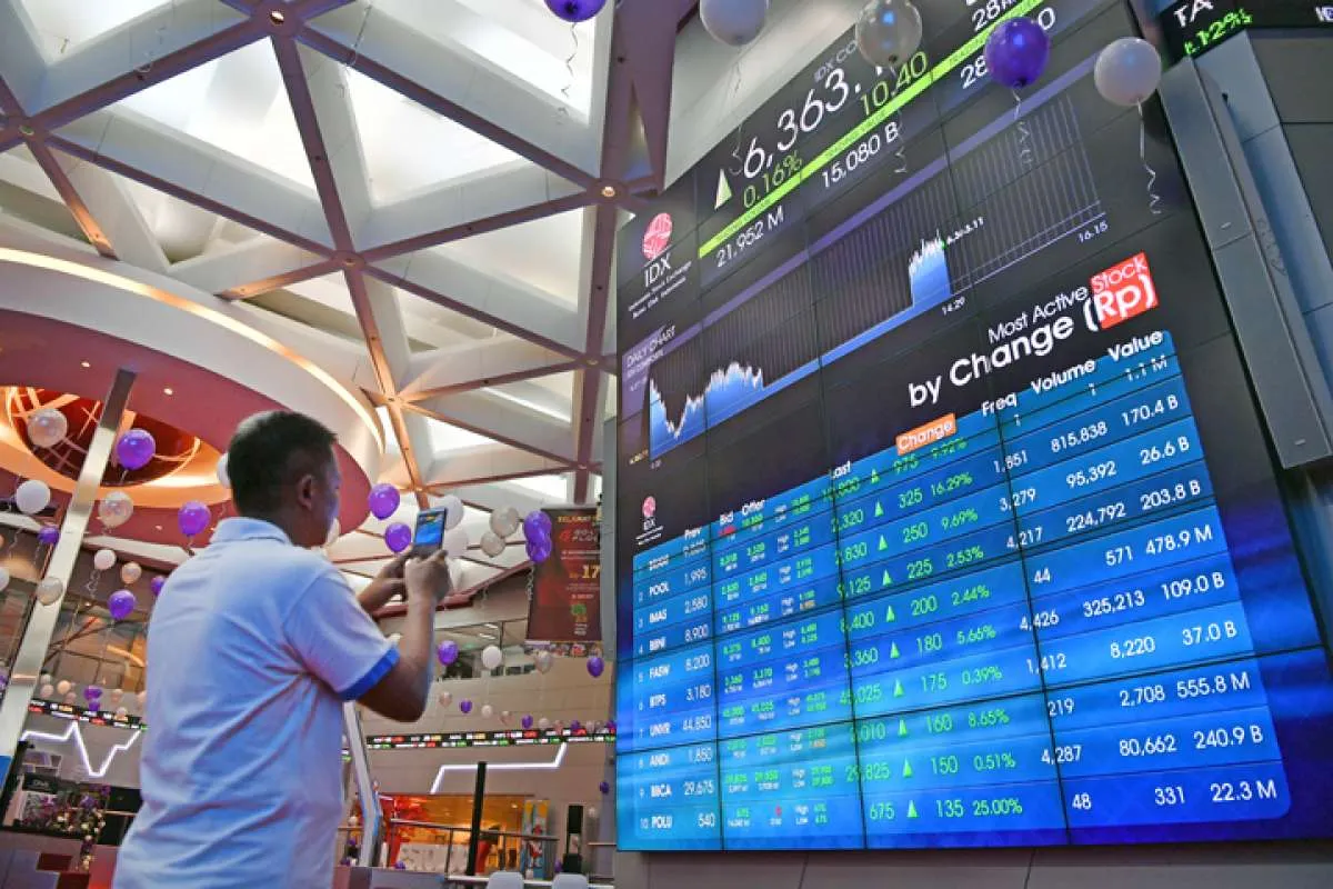 Dua hari terakhir, hot money keluar dari bursa saham 0,5 triliun
