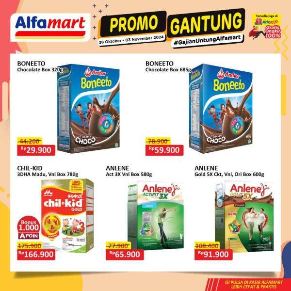 Promo Alfamart Gantung 28 Oktober-3 November 2024