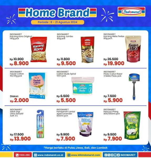 Promo Indomaret Super Hemat Periode 8-21 Agustus 2024