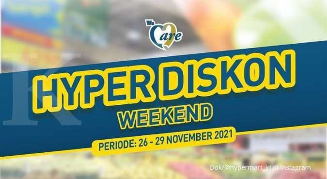 Promo JSM Hypermart di 27 November 2021, jangan lewatkan hyper diskon weekend