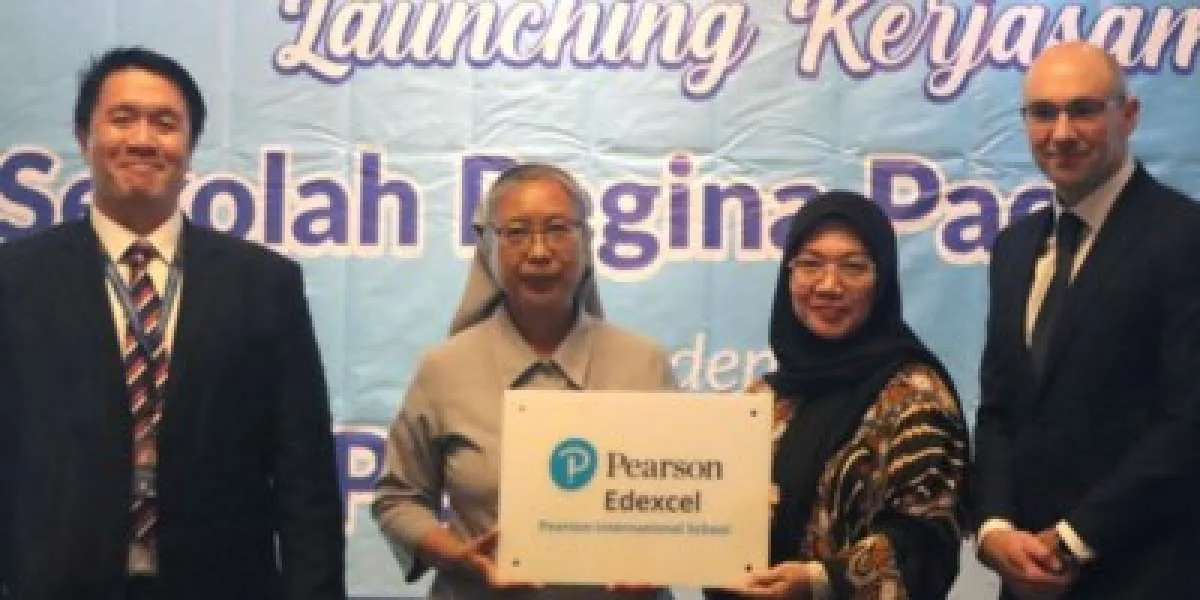 Launching Kerjasama Sekolah Regina Pacis-Jakarta dengan Pearson Edexcel UK