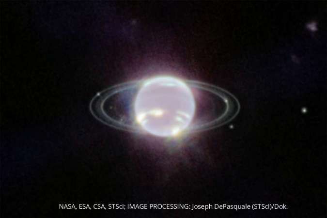 Neptunus Terlihat Memukau, Gambar Ini Berhasil Ditangkap James Webb Space Telescope