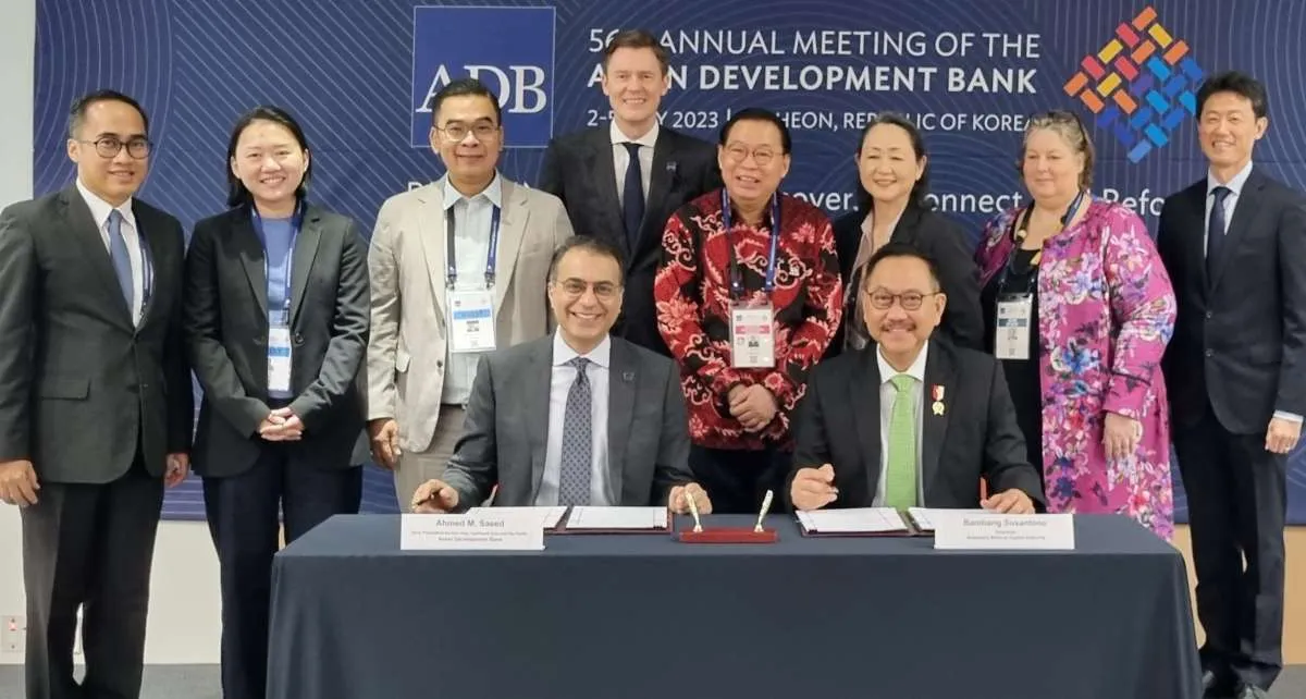 ADB, Indonesia Tandatangani MOU Pengembangan Nusantara  Jadi Kota Hutan Netral Karbon