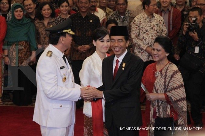 Jokowi janji lantik seluruh gubernur di Indonesia