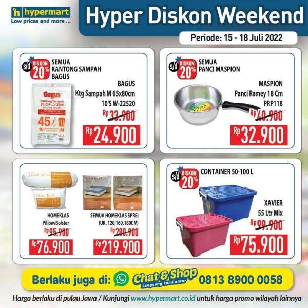Promo JSM Hypermart Sampai 18 Juli 2022