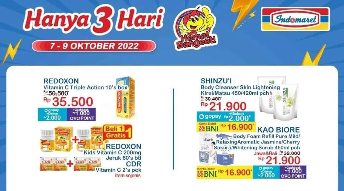 Promo JSM Indomaret Berlaku sampai 9 Oktober 2022, Cek di Sini!