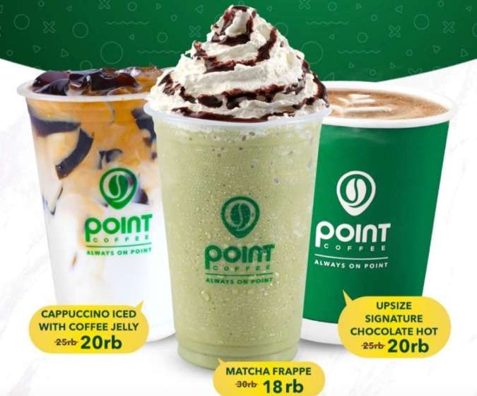 Point Coffee Tawarkan Promo Harga Spesial untuk 3 Minuman Ini 