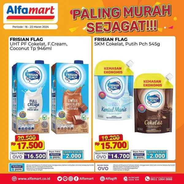 Promo Alfamart Paling Murah Sejagat Periode 16-23 Maret 2024