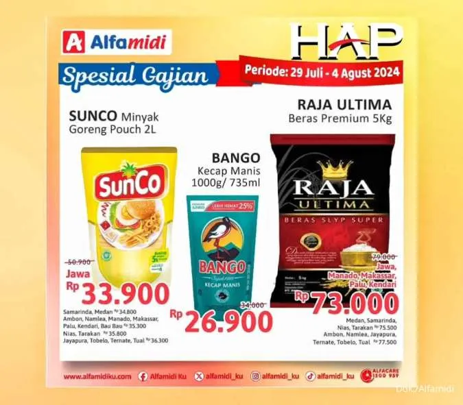 Promo Alfamidi Hemat Satu Pekan Spesial Gajian Periode 29 Juli-4 Agustus 2024