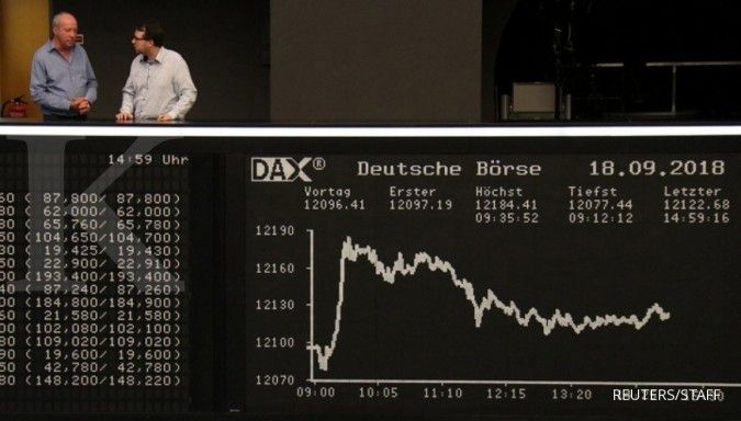 MARKET GLOBAL: Saham AS turun, bursa saham Eropa naik