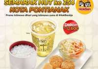 Promo HokBen HUT Kota Pontianak 23-25 Oktober 2025, Diskon Rp 12.600