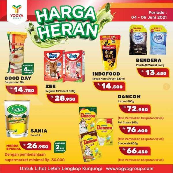 Promo JSM Yogya Supermarket 5 Juni 2021, ada program Harga Heran!