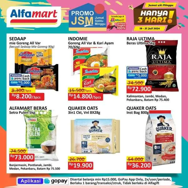 Promo JSM Alfamart Weekend 19-21 Juli 2024