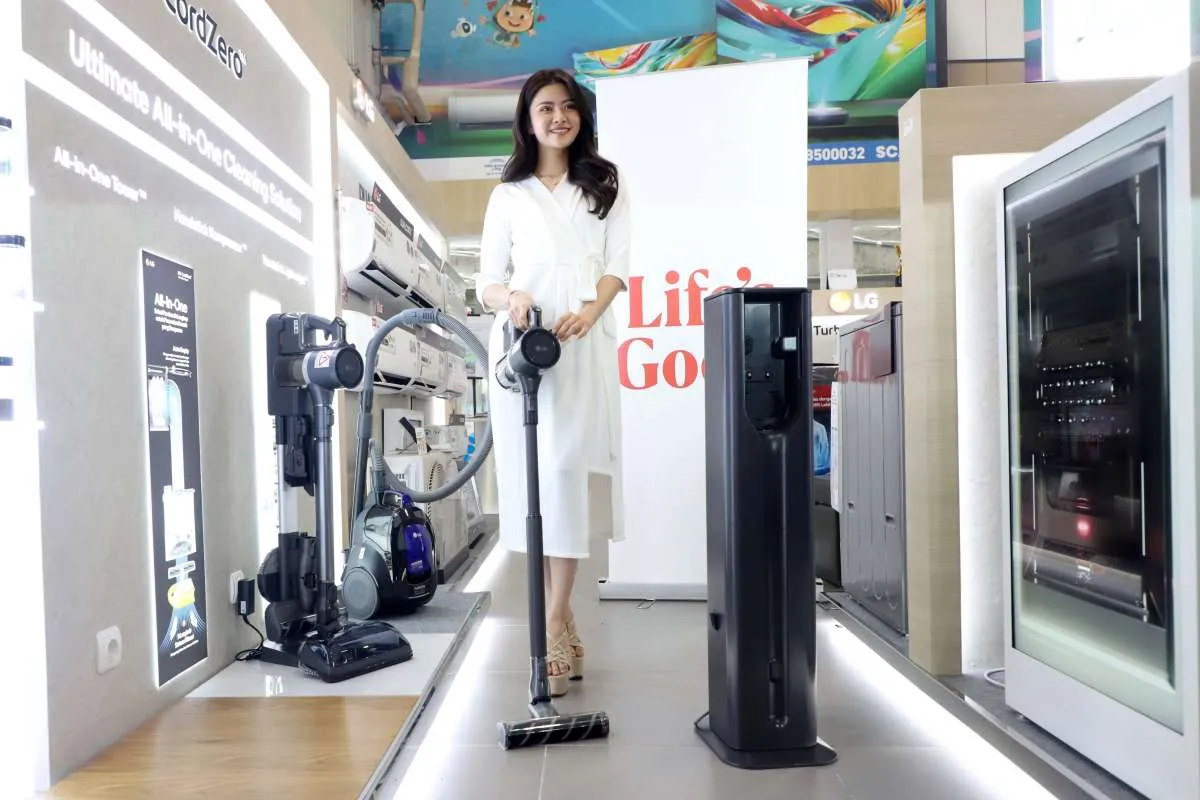 Menyasar Pasar Menengah Atas, LG Meramaikan Pasar Vacuum Cleaner di Indonesia