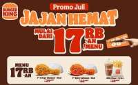 Promo Burger King Jajan Hemat Juli 2025, Paket Ayam + Nasi Mulai Rp 17.000-an