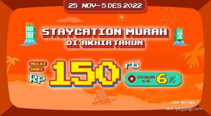 Promo PegiPegi PAS hingga 5 Desember 2022, Hotel Mulai Rp 150.000 & Diskon 6%