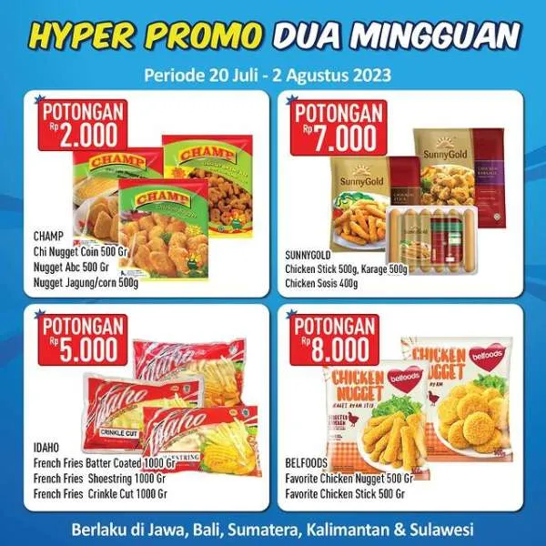 Promo Hypermart Dua Mingguan Periode 20 Juli-2 Agustus 2023