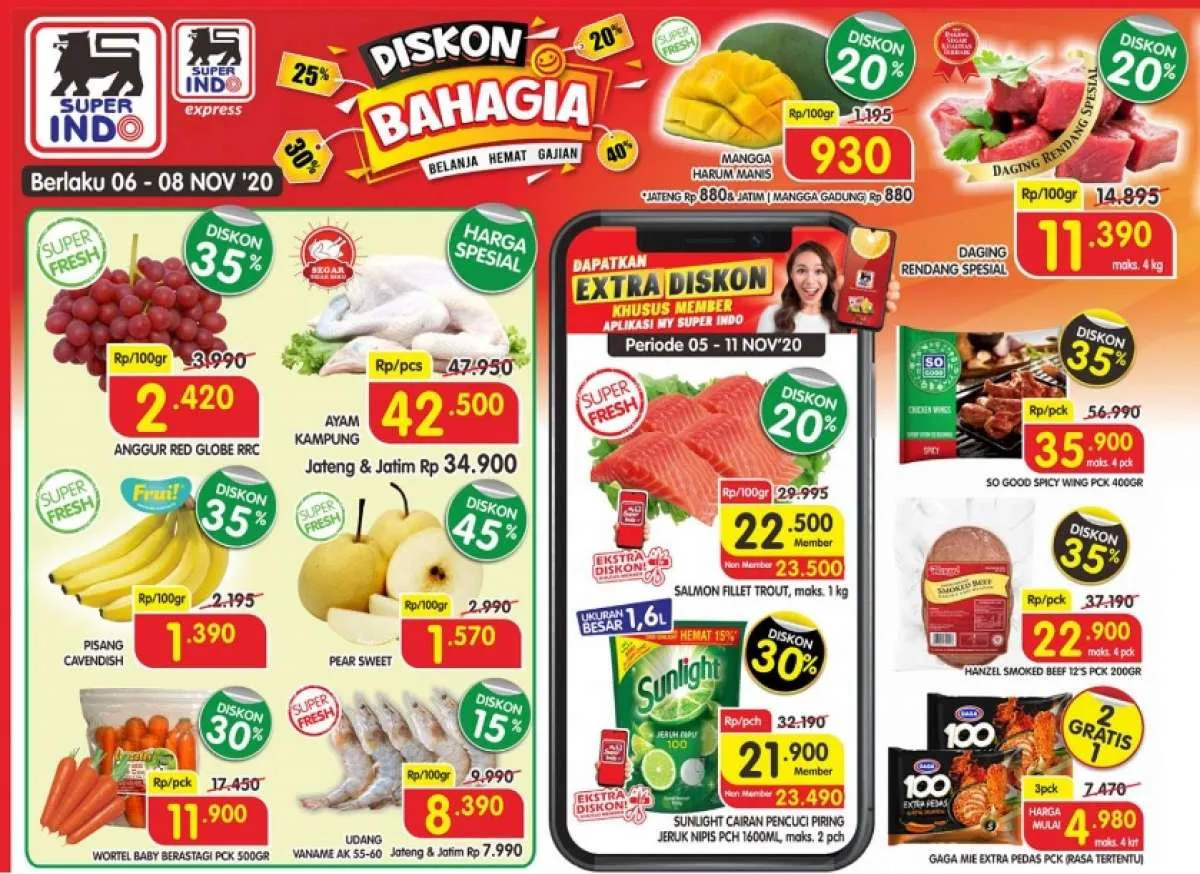 Promo JSM Superindo 7 November 2020, diskonan Sabtu ini!