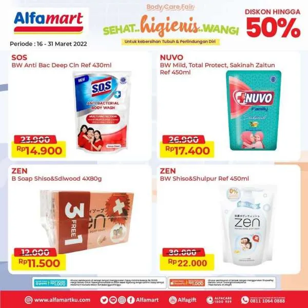 Promo Alfamart 16-31 Maret 2022