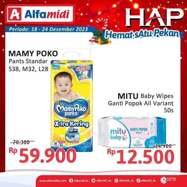 Promo Alfamidi Hemat Satu Pekan Periode 18-24 Desember 2023