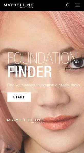 Maybelline Foundation Shade Finder 