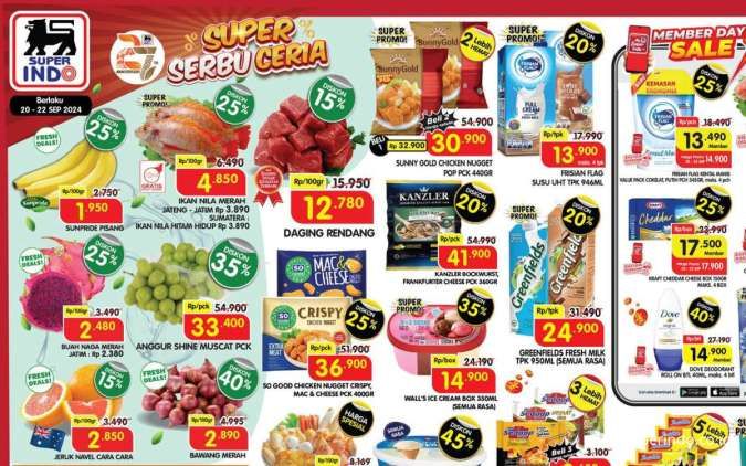 Promo JSM Superindo Weekend 20-22 September 2024