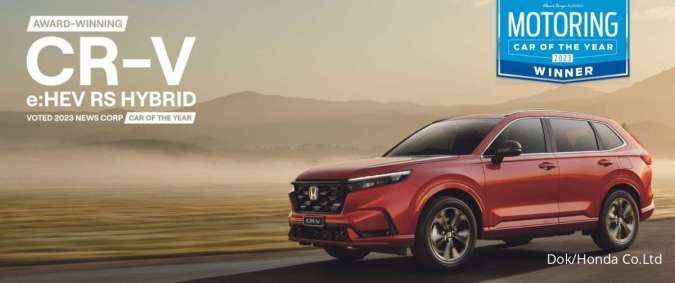 All New Honda CR-V RS e:HEV Raih Car of the Year 2023 oleh News Corp Australia