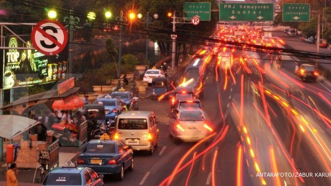 Sentra ekonomi jadi titik kemacetan Jakarta