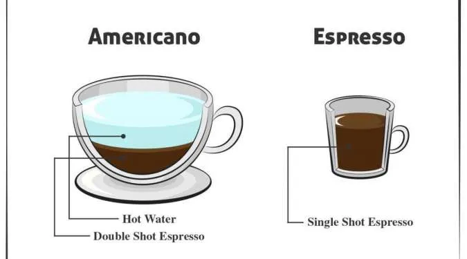 Perbedaan Americano dan Espresso 