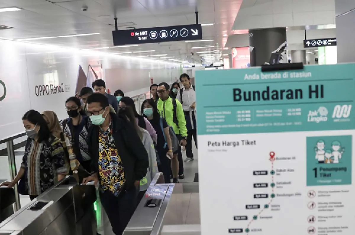 MRT Jakarta Beroperasi hingga Pukul 01.30 Pagi, Ada Perayaan Malam Tahun Baru