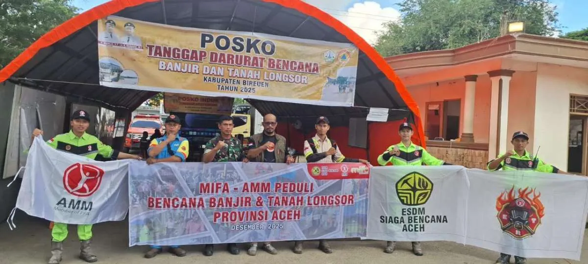 Menteri ESDM Realisasi Posko Dapur Umum di Bireuen