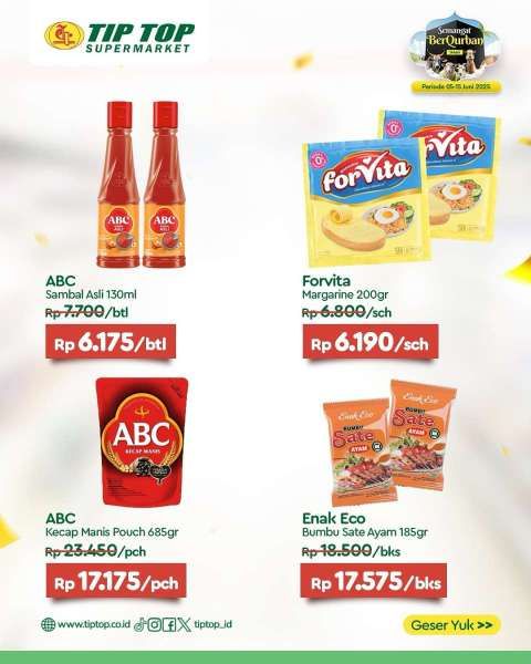 Promo Tip Top 5-15 Juni 2025 Spesial Idul Adha