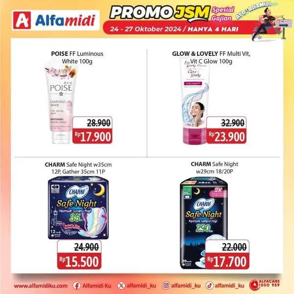 Promo JSM Alfamidi Spesial Gajian Periode 24-27 Oktober 2024