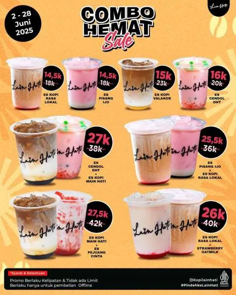 Promo Kopi Lain Hati Combo Hemat 2