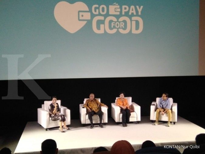GO-PAY saluran pengumpulan donasi sebesar Rp 13 miliar