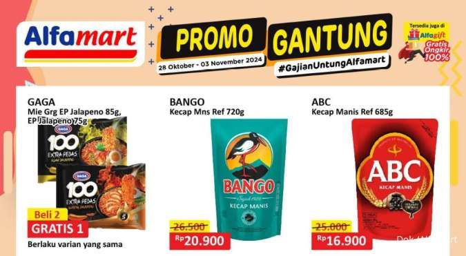 Katalog Promo Alfamart Gantung Periode 28 Oktober-3 November 2024