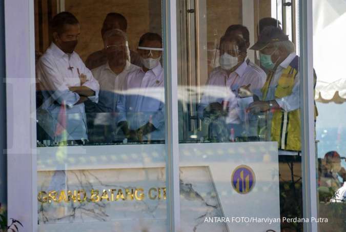 Jokowi tinjau kawasan industri Batang, Jawa Tengah, ini progresnya