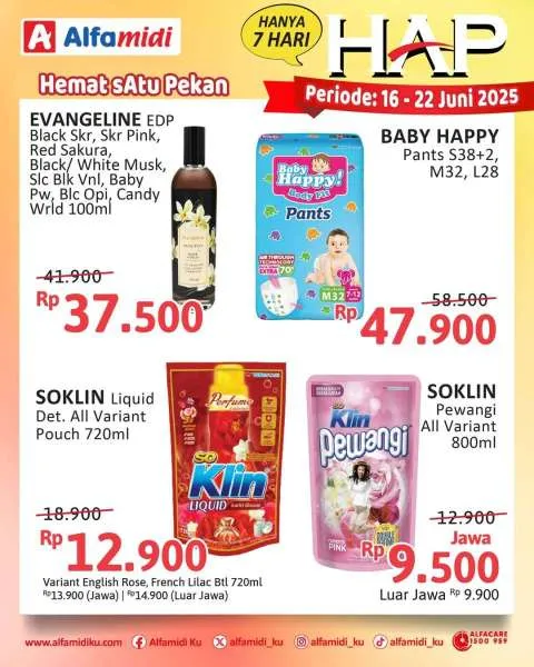 Promo Alfamidi Hemat Satu Pekan Periode 16-22 Juni 2025