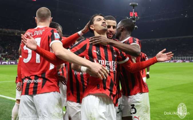 Link Live Streaming AC Milan vs Como di Liga Italia Serie A Pekan 29