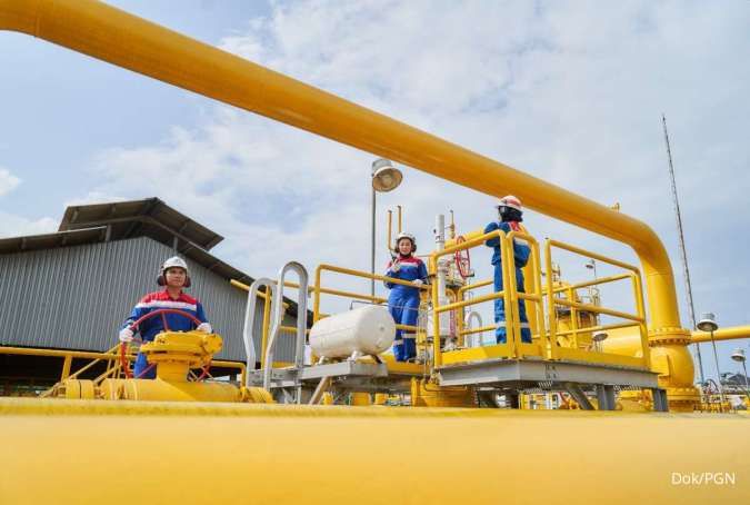 Produksi Gas Bumi Terus Mengempis