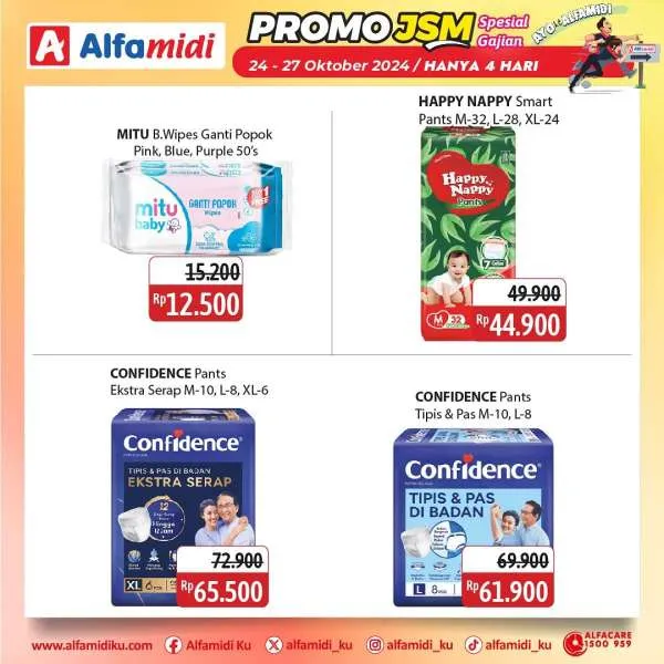 Promo JSM Alfamidi Spesial Gajian Periode 24-27 Oktober 2024