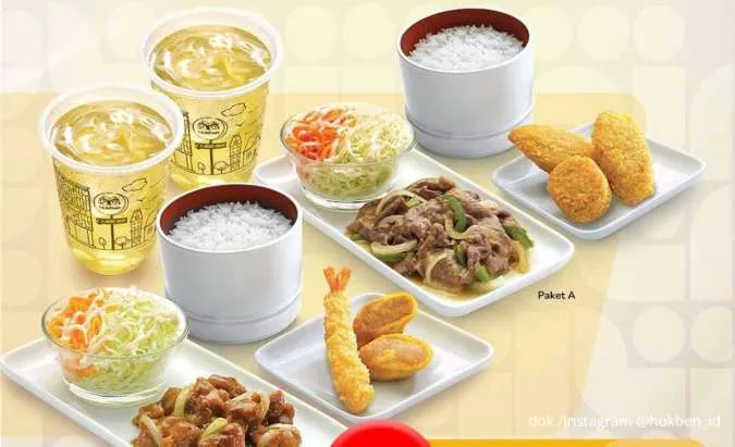 Hari Terakhir Promo HokBen Double Date 10.10, Paket Makan Berdua Harga Spesial