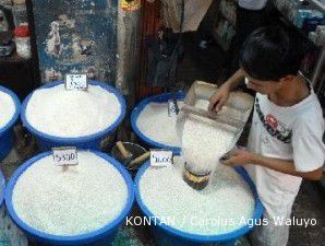 Harga beras belum stabil