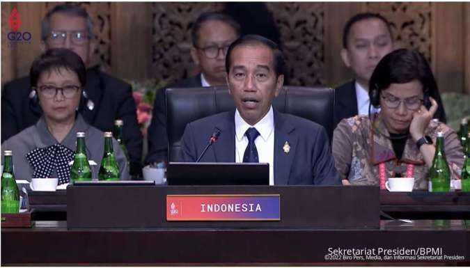 Buka KTT G20, Presiden Jokowi Berharap Forum G20 Bisa Jadi Katalis Pemulihan Ekonomi