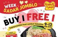 Promo Valentine 2026 di Pepper Lunch, Kimukatsu & Shaburi, Khusus Jomblo!