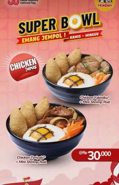 Promo HokBen Super Bowl Chicken Series