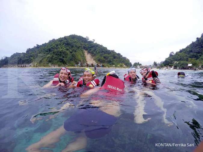 Pulau Tegal Mas di Lampung menjadi pilihan baru wisata laut