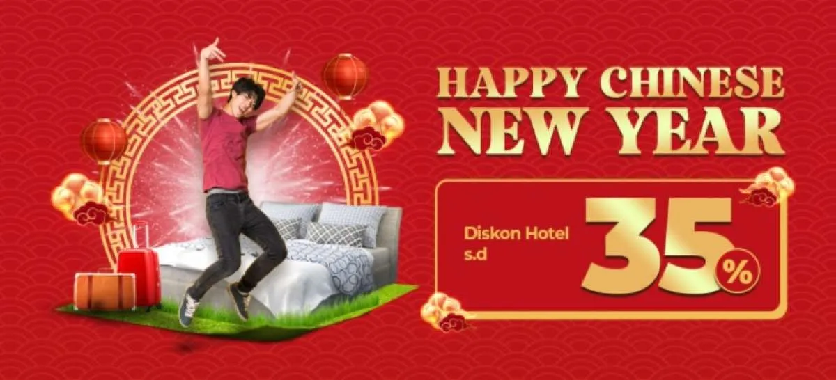 Promo Happy Chinese New Year, Diskon Hotel Mister Aladin Hingga 35%