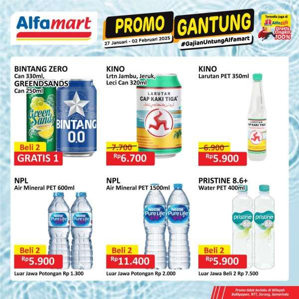 Promo Alfamart Gantung 27 Januari-2 Februari 2025