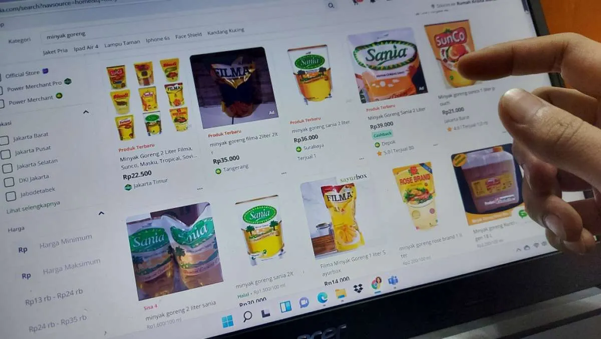 Kemendag Minta Pedagang di E-Commerce Cabut Iklan Jualan Minyak Goreng di Atas HET 